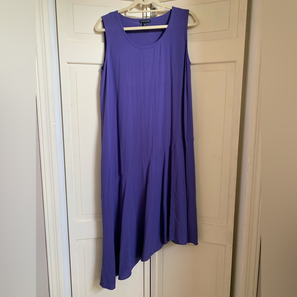 Eileen Fisher sleeveless silk dress